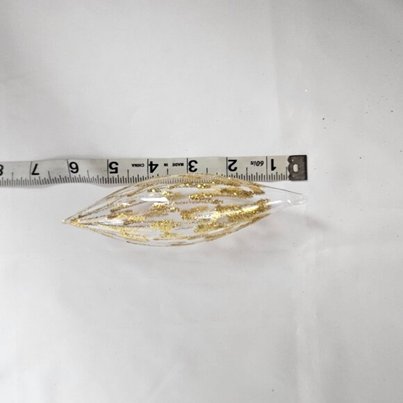 Mixed Christmas Ornaments – Lot of 10 Elegant Assorted Styles & Finishes - Picture 8 of 12